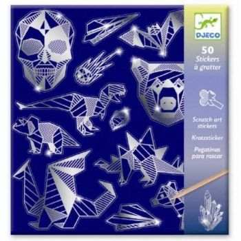 Joc creativ de razuit planse metalice, Djeco, 6-7 ani + la reducere