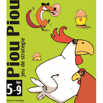 Joc de carti Djeco Piou Piou, 2-3 ani +