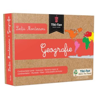 Lectii Montessori - Geografie, Editura Gama, 2-3 ani +