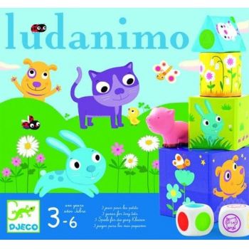 Ludanimo, colectie de jocuri Djeco, 1-2 ani + la reducere