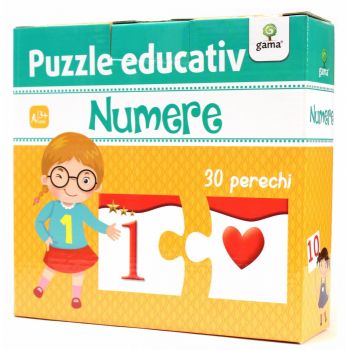 Numere, Editura Gama, 30 de Perechi, 2-3 ani +