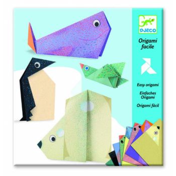 Origami animale polare Djeco, 2-3 ani +