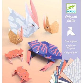Origami Djeco, Familii de animale, 6-7 ani +
