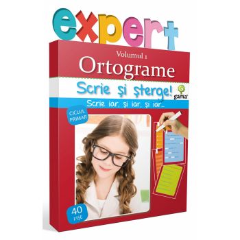 Ortograme ,   volumul 1, Editura Gama, 8-9 ani +