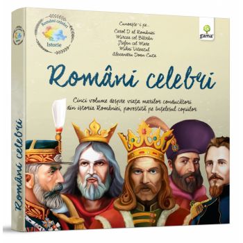 Pachet , Romani celebri. Istorie, , Editura Gama, 6-7 ani +