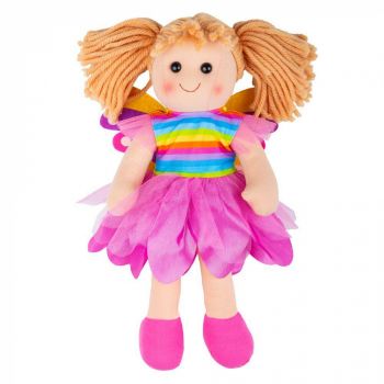 Papusa Chloe - 30 cm, BIGJIGS Toys, 1-2 ani + de firma originala
