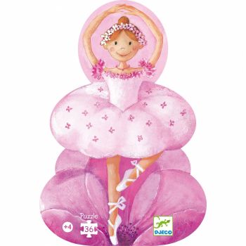 Puzzle Djeco Balerina, 2-3 ani +