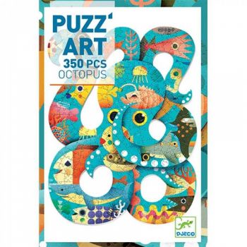 Puzzle Djeco Octopus, 2-3 ani +