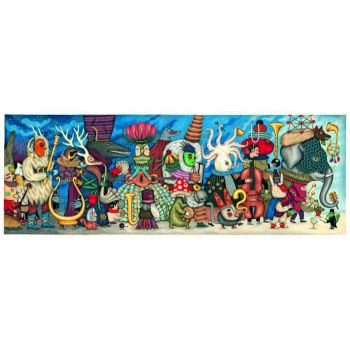 Puzzle Djeco orchestra fantastica, 6-7 ani + de firma original