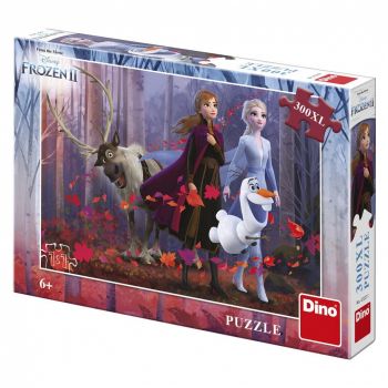 Puzzle - Frozen II (300 piese XL), Dino, 6-7 ani +