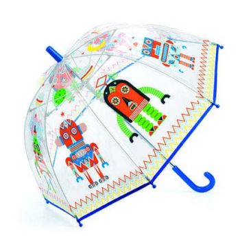 Umbrela colorata Djeco Roboti de firma originala