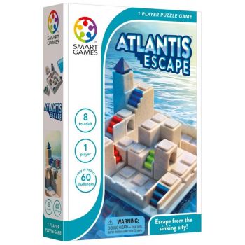 ATLANTIS ESCAPE, Smart Games, 8-9 ani +