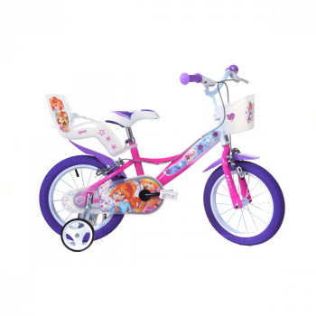 Bicicleta copii 14   Winx, DINO BIKES, 4-5 ani +