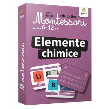 Elemente chimice, Editura Gama, 6-7 ani +