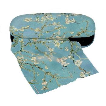 Etui cu textil si protectie ochelari, van Gogh Ramuri inflorite, Fridolin, 6-7 ani +