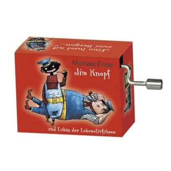Flasneta Fridolin Jim Knopf rosie, 6-7 ani + ieftin