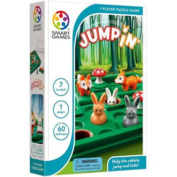 Smart Games - Jump In, joc de logica cu 60 de provocari, 7+ ani