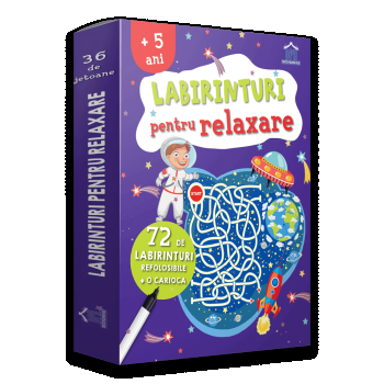 Labirinturi pentru relaxare, DPH, 4-5 ani +