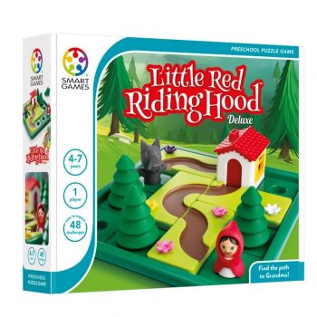 Smart Games - Little Red Riding Hood - Deluxe, joc de logica cu 48 de provocari, 4+ ani