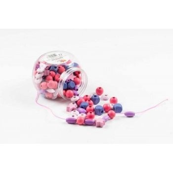 Margele roz in borcan, Egmont toys, 2-3 ani + ieftin