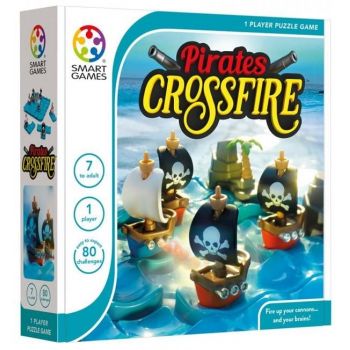 PIRATES CROSSFIRE, Smart Games, 6-7 ani +