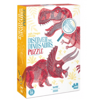 Puzzle Londji, Descopera dinozaurii, 6-7 ani + de firma original