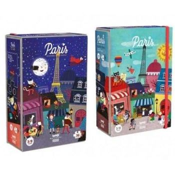 Puzzle Londji, Noapte si zi la Paris, 4-5 ani + la reducere