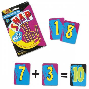 Snap It Up! - Joc pentru adunari si scaderi, Learning Resources, 6-7 ani + de firma original