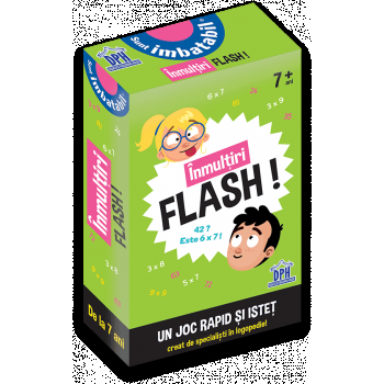 Sunt imbatabil: Inmultiri flash!, DPH, 6-7 ani +