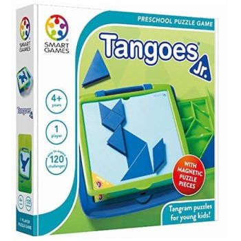 Smart Games - Tangoes Jr., joc de logica cu 120 de provocari, 4+ ani