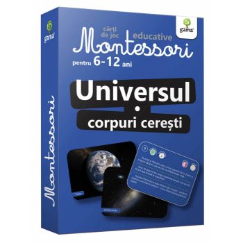 Universul. Corpuri ceresti, Editura Gama, 6-7 ani +