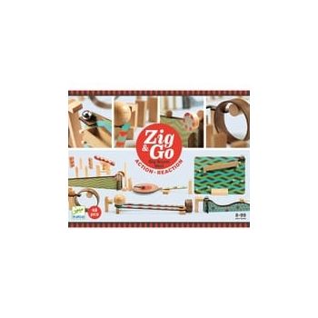 Zig  Go Djeco, set de constructie trasee, 48 piese, +8 ani