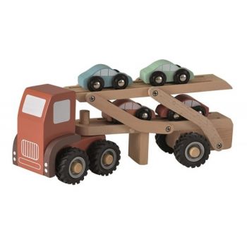 Camion cu masini culori pastel, Egmont toys, 0-1 ani +