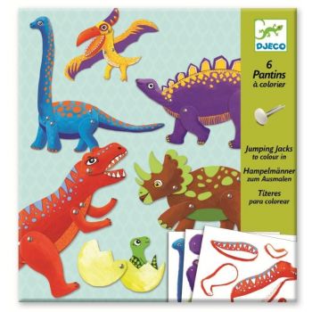 Dinozauri in miscare, Djeco, 6-7 ani + la reducere
