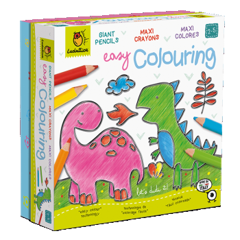 Joc creativ Creeaza cu mine- Sa coloram usor, Ludattica 2-5 ani