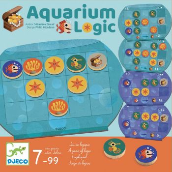 Joc de logica Djeco, Aquarium, 6-7 ani +