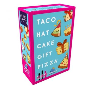 Joc de masa Taco, Hat, Cake, Gift, Pizza (limba engleza), Blue Orange, + 8 ani ieftin