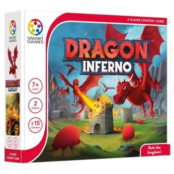 Joc de societate Dragon Inferno, Smart Games, 6-7 ani +