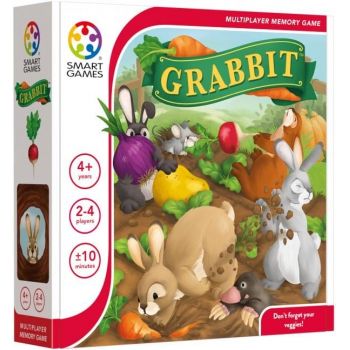 Joc de societate Grabbit, Smart Games, 4-5 ani +