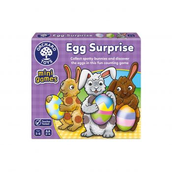 Joc educativ Oua cu Surprize EGG SURPRISE, Orchard Toys, 2-3 ani +