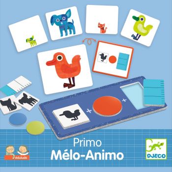 Joc educativ Primo Melo-Animo Djeco, 2-3 ani +