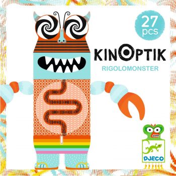 Kinoptik Rigolomonsters, Djeco, 4-5 ani +