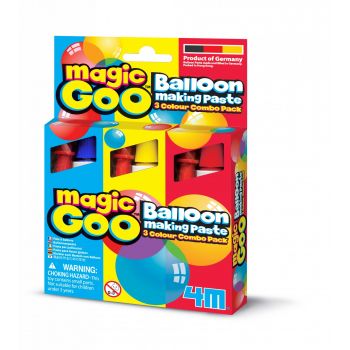 Magic Goo - Pasta de facut baloane 3 in 1, Imagine Station, 4-5 ani +
