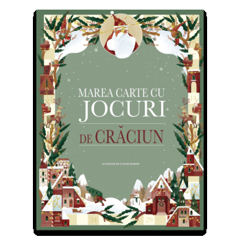 Marea carte cu jocuri de Craciun, DPH, 4-5 ani +