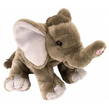 Pui de Elefant African - Jucarie Plus Wild Republic 30 cm, 2-3 ani +