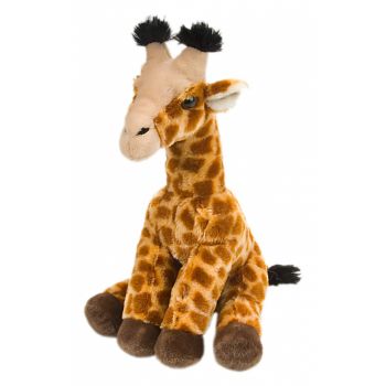 Pui de Girafa - Jucarie Plus Wild Republic 30 cm, 2-3 ani +