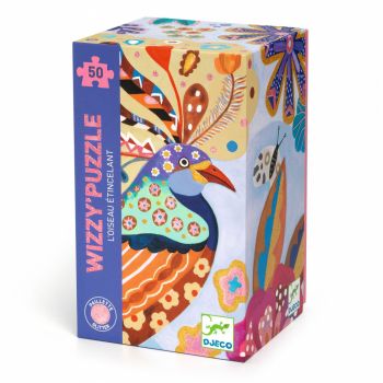 Puzzle Pasarea stralucitoare, Djeco, 2-3 ani +