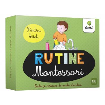 Rutine Montessori pentru baieti, Editura Gama, 0-1 ani +