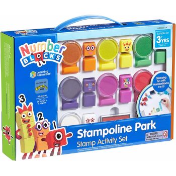 Set activitati cu stampile - Numberblocks, Hand2Mind, 4-5 ani +