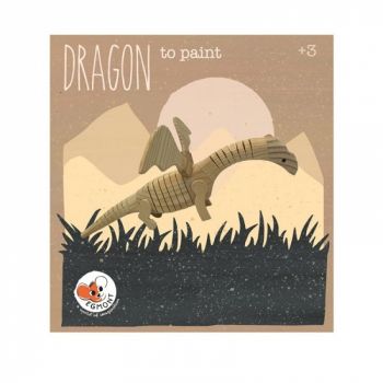 Set de pictat Dragon, Egmont toys, 4-5 ani +